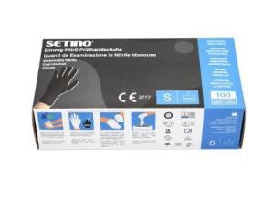 Nitrile Glove Tech Black