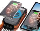 Sale Choetech solar power bank with inductive charging 20000