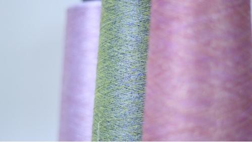 coloured yarns