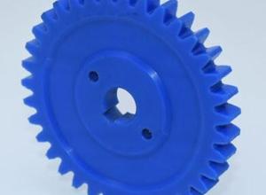 CNC turning plastic gear part