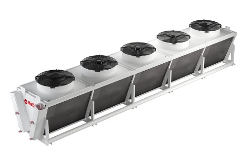 Ostro c v-type double-row condenser