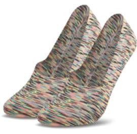 Boom - Yeah Patterned Bottom Cotton Printed Socks