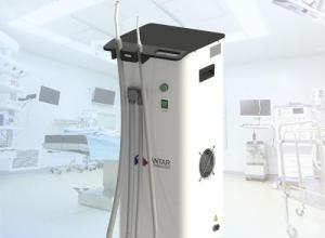 Semi-Dry dental suction system with strong suction power 