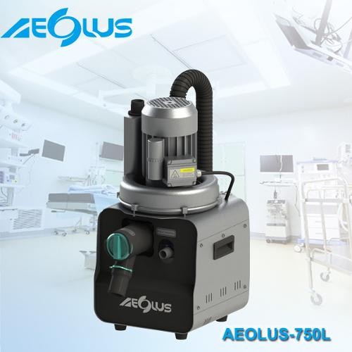 Semi-Dry dental suction system with strong suction power 