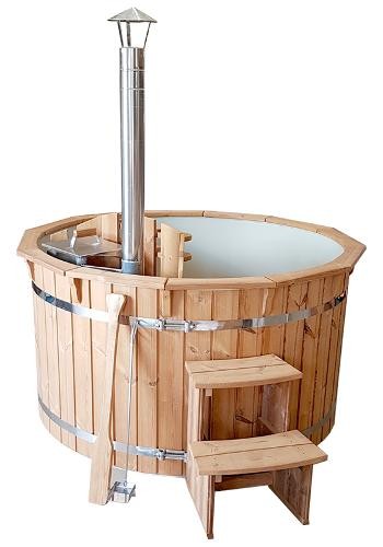 Wooden oval - ofuro hot tub