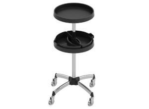 2 shelves trolley for hairdresser-colourist