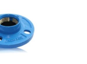 Locked flange adapter