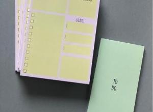 Custom printed notepads