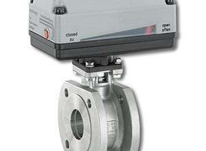 Motorized compact flanged ball valve GEMÜ 768