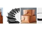 Home and decorative accessories in recycled leather
