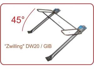 EhS 45° Twin Anchors DW20