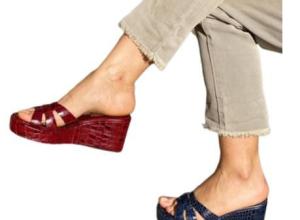 Leather shoes