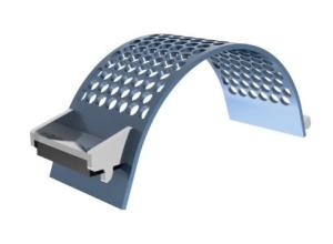 Screen for Lindner Power Komet, dia 40 mm, width 340 mm