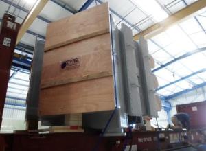 Packaging of boilermaking equipment