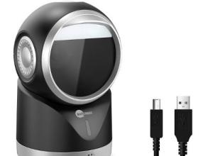 Desktop barcode reader 1D 2D