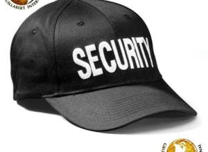 Security guard cap