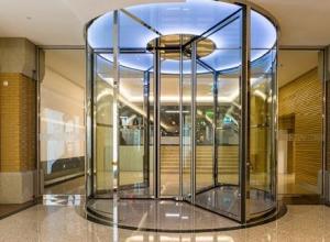 PiroSign revolving doors