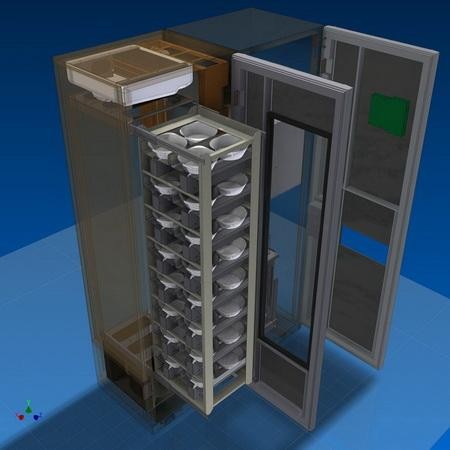 Snack vending mini machine