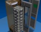 Hot food vending machine