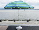 Beach Umbrella in Popular Stripe Design