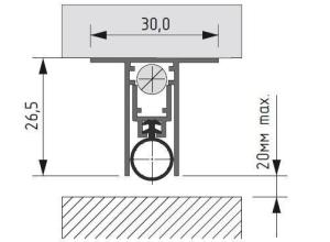 Automatic drop down seal TP 30x27