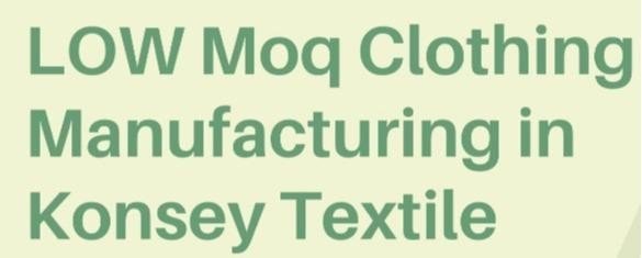 Organic Clothing Manufacturer