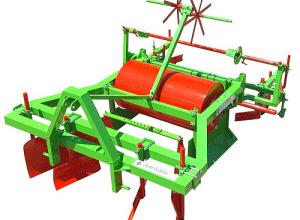 Bed shaper - mulch foil layer machine