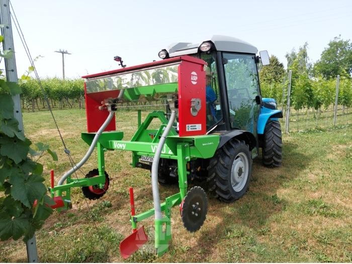 Bed shaper - mulch foil layer machine