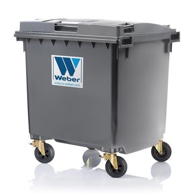 Mobile garbage bins MGB 660 litre