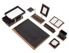 Star Lux Leather Desk Set 11 Pieces