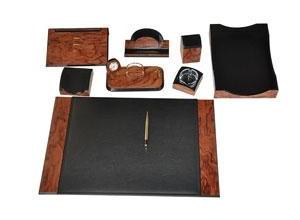Karizma Desk Set 9 Pieces - Guner Ofis