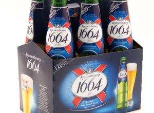 Kronenbourg 1661 Blanc Beer in blue 25cl / 33cl Bottles / 50cl