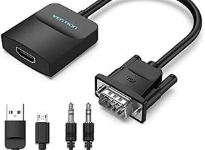 VGA to HDMI Adapter with Audio