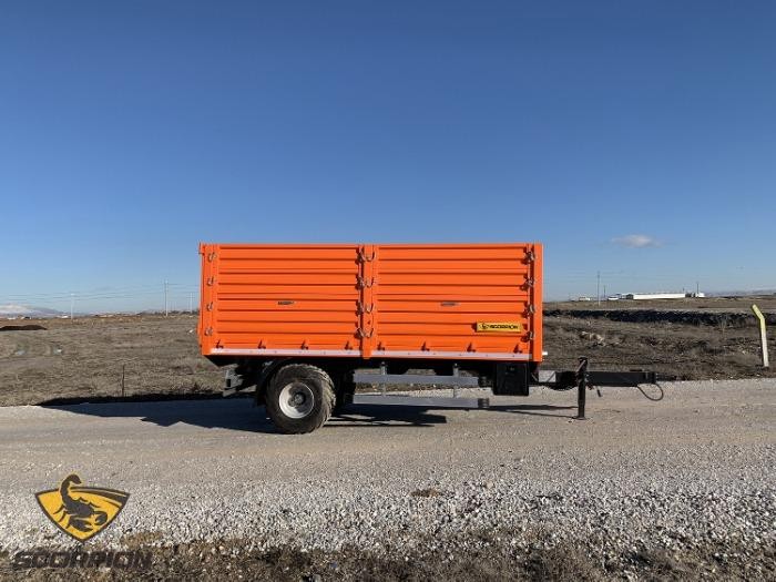3 Axle Front Loading Lowbed Trailer