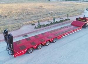 4 Axle Lowbed Semi-Trailer