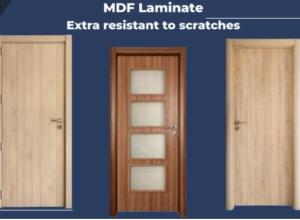 Interior Door from MDF Laminate