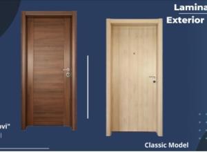 Exterior Doors (Double metal plated)