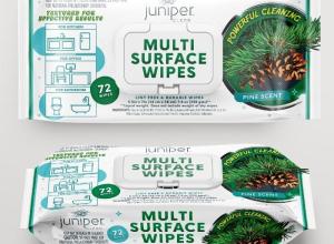 Multi Surface Cleaning Wet Wipes with Pine Oil