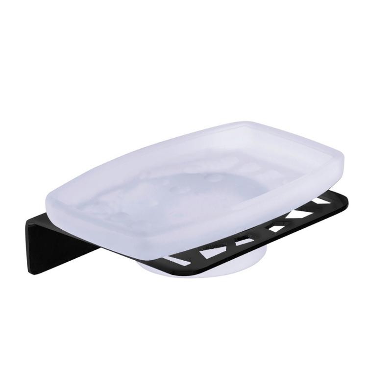 Zeus Black Soap Dispenser With Metal
