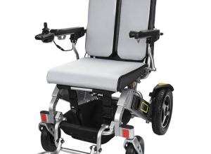 Travel Lightweight Folding Electric Wheelchair -...