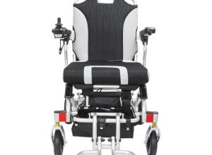Ultra lightweight and compact folding power wheelchair