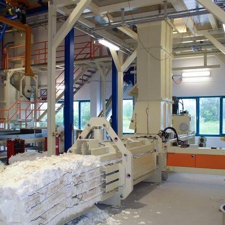 Heavy duty channel bale press