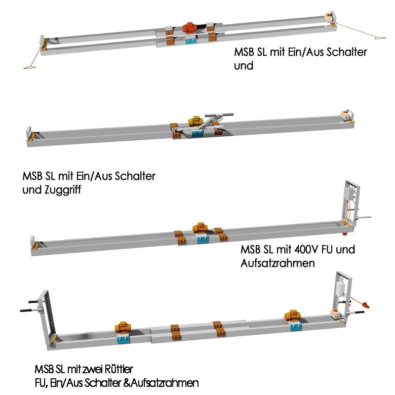 RuMoo vibrating screed MSB Medium