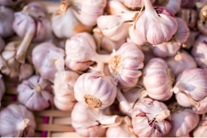 Dehydrated garlic