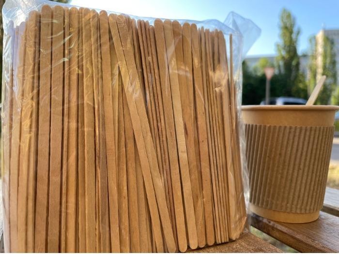 Individual pacing coffee stirrers