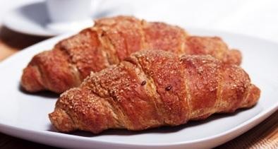 Empty croissant