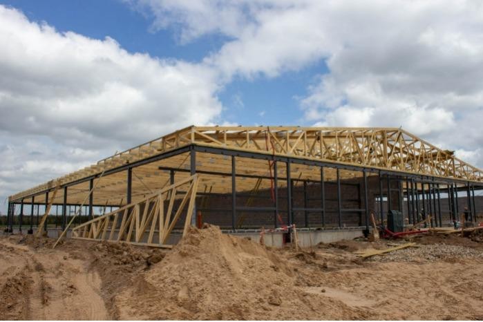 wood roof for private House
