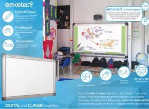 Emkotech Vertical Sliding System with Interactive board