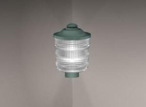 Outdoor corner sconces