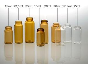 Push-in plug vials
